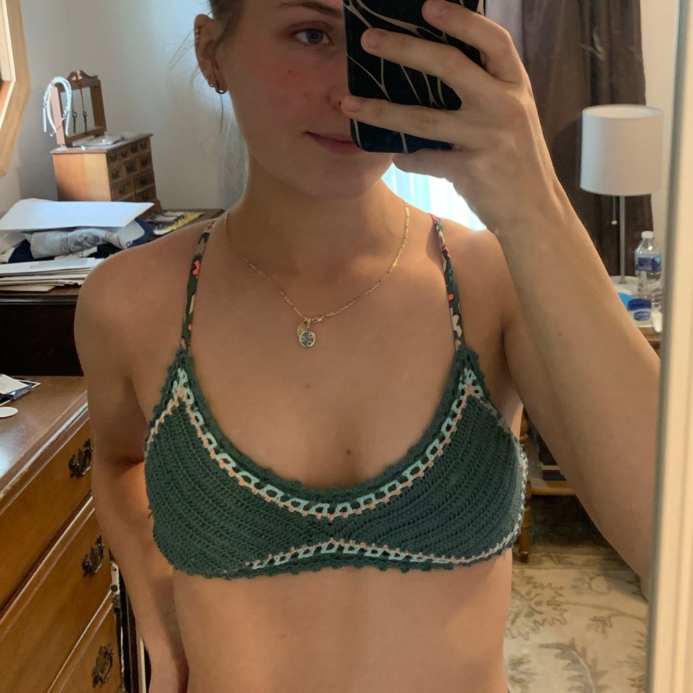 Xhilaration Green Matching Bikini - Picture 2 of 7